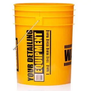 Відро для детейлінгу з брудоуловлювачем Work Stuff Detailing Bucket Yellow 20л
