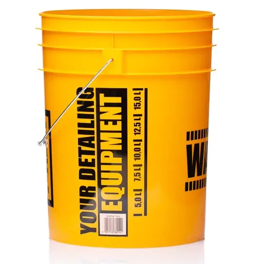 Відро для детейлінгу з брудоуловлювачем Work Stuff Detailing Bucket Yellow 20л