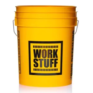 Відро для детейлінгу з брудоуловлювачем Work Stuff Detailing Bucket Yellow 20л