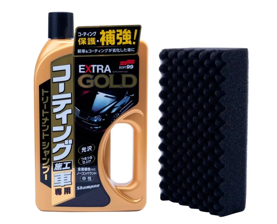 Шампунь для догляду за авто, які вкриті захисним засобом SOFT99 Treatment Shampoo For Coated Cars 750мл