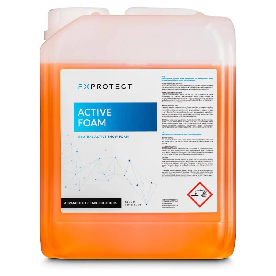 Активна піна для безконтактного попереднього миття FX Protect Active Foam 5 л