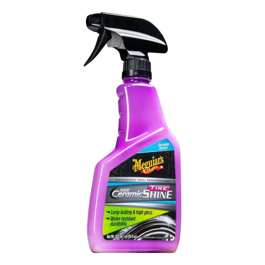 Засіб для чорніння гуми гібридно керамічний Meguiar`s Hybrid Ceramic Tire Shine 473 мл.