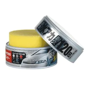 Очищуючий віск із водовідштовхуючим ефектом SOFT99 Coating & Cleaning Wax Silver & Dark 230мл
