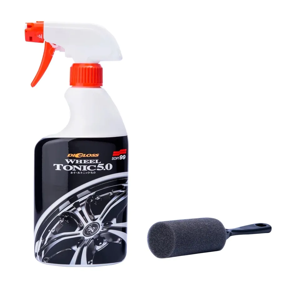 Очищувач колісних дисків з гідрофобним ефектом SOFT99 DiGloss Wheel Tonic 5.0, 400мл