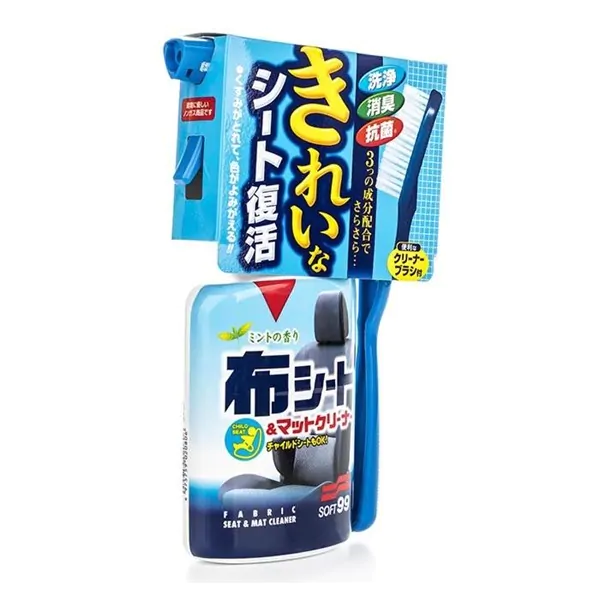 Безпечний очисник текстильних сидінь SOFT99 Fabric Seat & Mat Cleaner 400мл