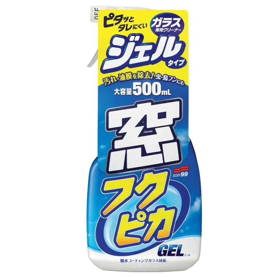 Гелеподібний очищувач скла SOFT99 Fukupika Glass Gel 500мл