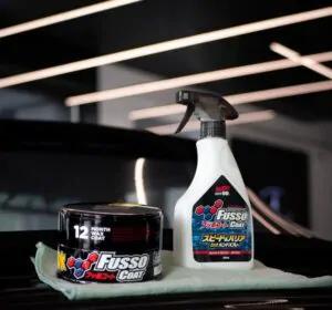 Спрей для надання блиску та гідрофобних властивостей SOFT99 Fusso Coat Speed & Barrier Hand Spray 400мл