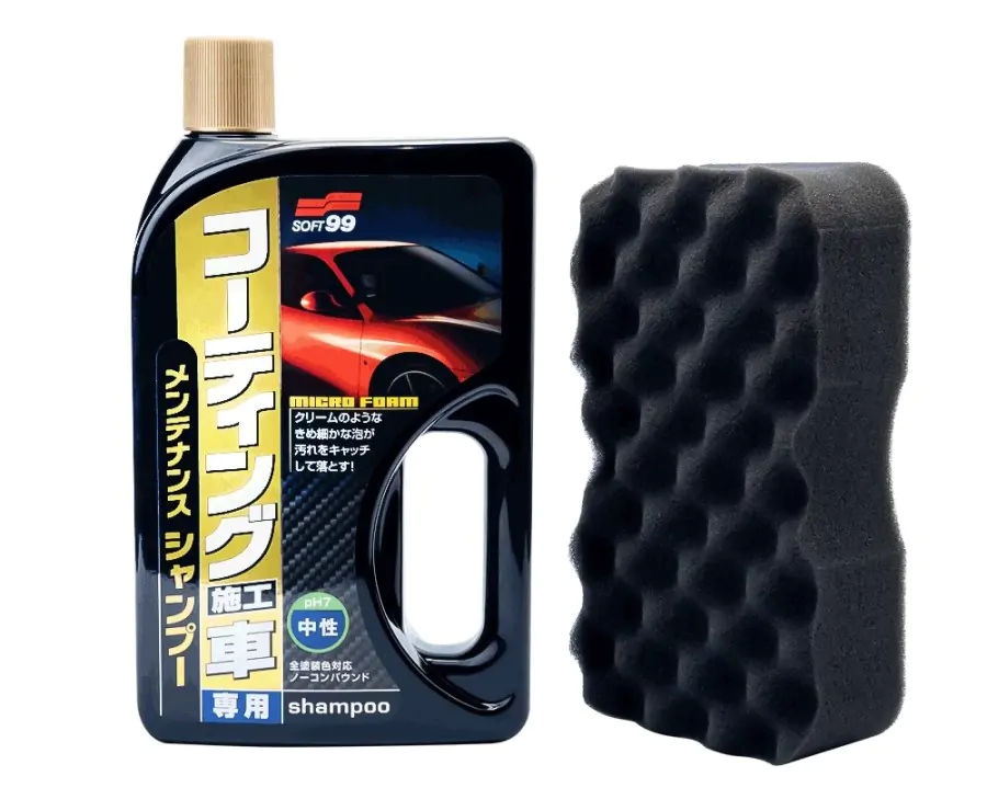 Автошампунь для автомобілів, що вкриті воском SOFT99 Shampoo for Wax Coated Vehicle 750мл