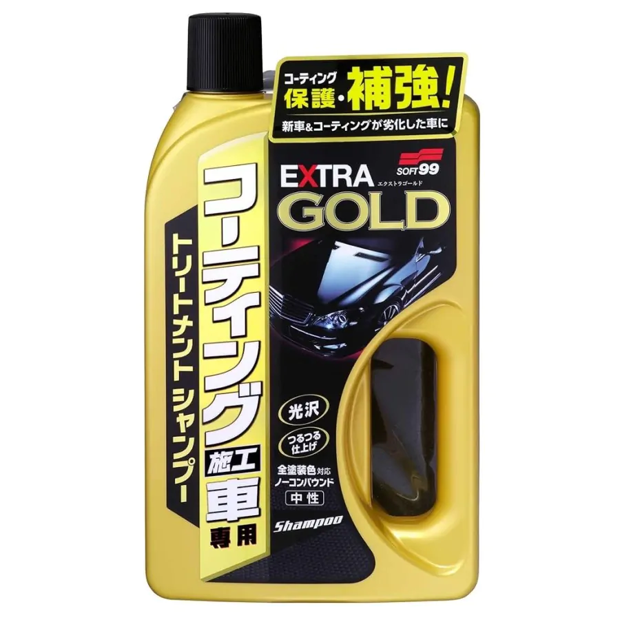 Шампунь для догляду за авто, які вкриті захисним засобом SOFT99 Treatment Shampoo For Coated Cars 750мл