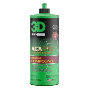 Полірувальна паста для твердих лаків з керамічним абразивом 3D ACA 510 Rubbing Comound 1л (510OZ32)