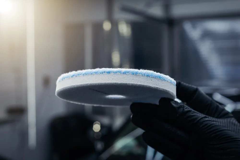 Гібридний сильноріжучий полирувальний круг FX Protect Microfiber Hybrid Pad Heavy Cut
