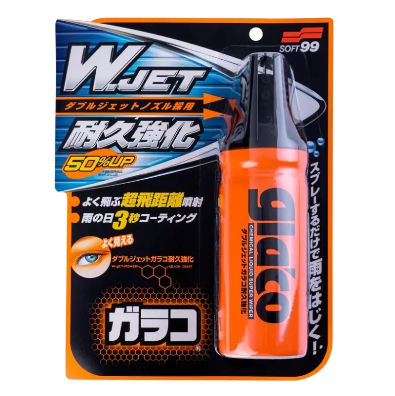 Антидощ для скла миттєвої дії GLACO «W» Jet Strong 180мл
