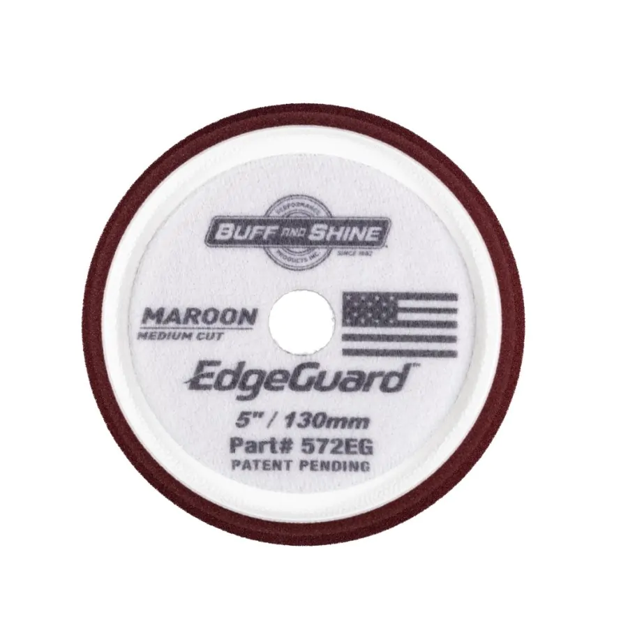 Полірувальний круг середньої жорсткості Buff and Shine EdgeGuard 130мм (572EG)
