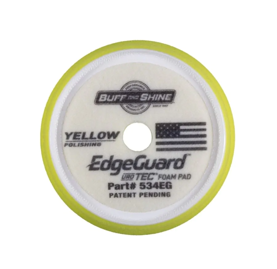 Полірувальний круг середньої жорсткості Buff and Shine EdgeGuard 130мм, 1 шт. (534EG)