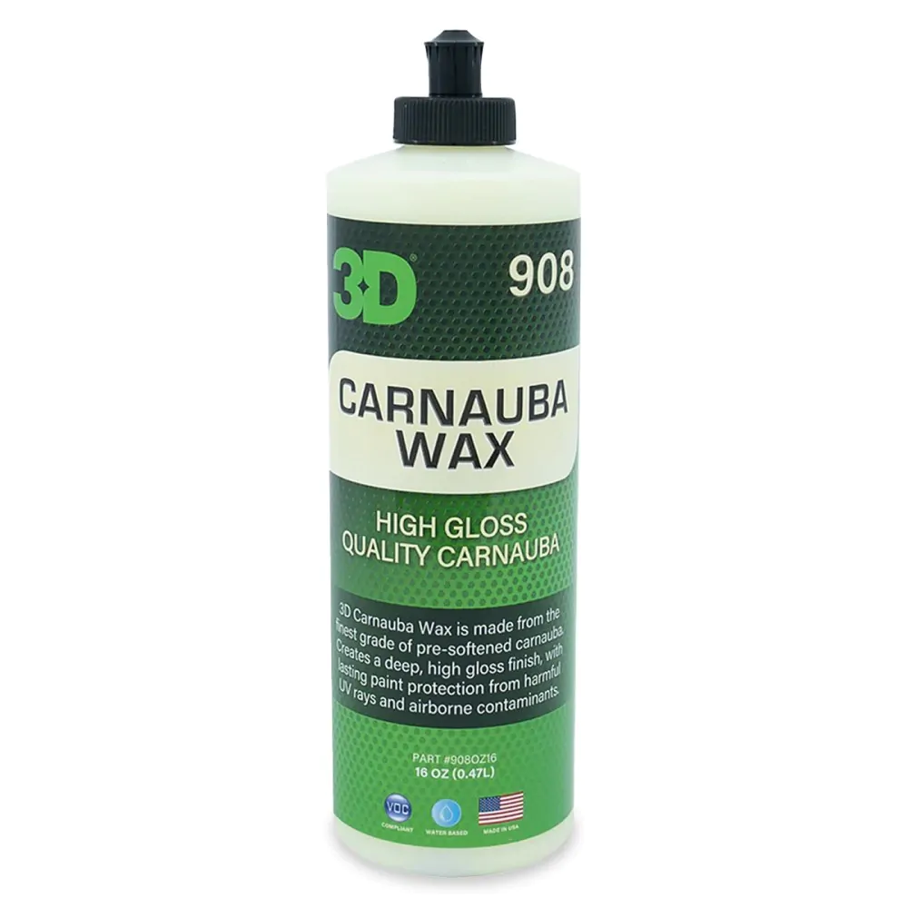 Кремоподібний бразильський карнаубський віск 3D Carnauba Wax 473мл