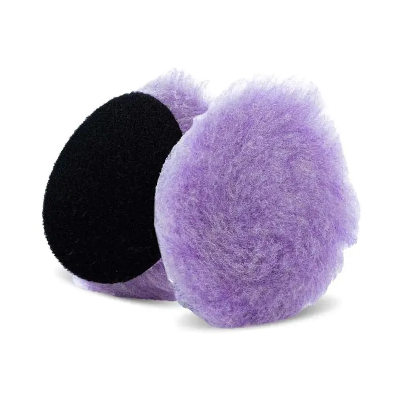 Полірувальний круг гібридна шерсть Lake Country Purple Foamed Wool Buffing/Polishing 76мм