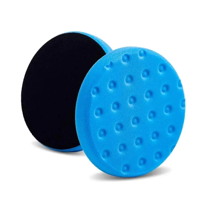 Полірувальний круг м'який антиголограмный для ексцентрика Lake Country Сutback DA Blue Foam 125мм