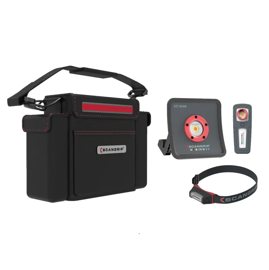 Набір освітлення для детейлінгу та кольоропідбору Scangrip Detailing Kit Essential