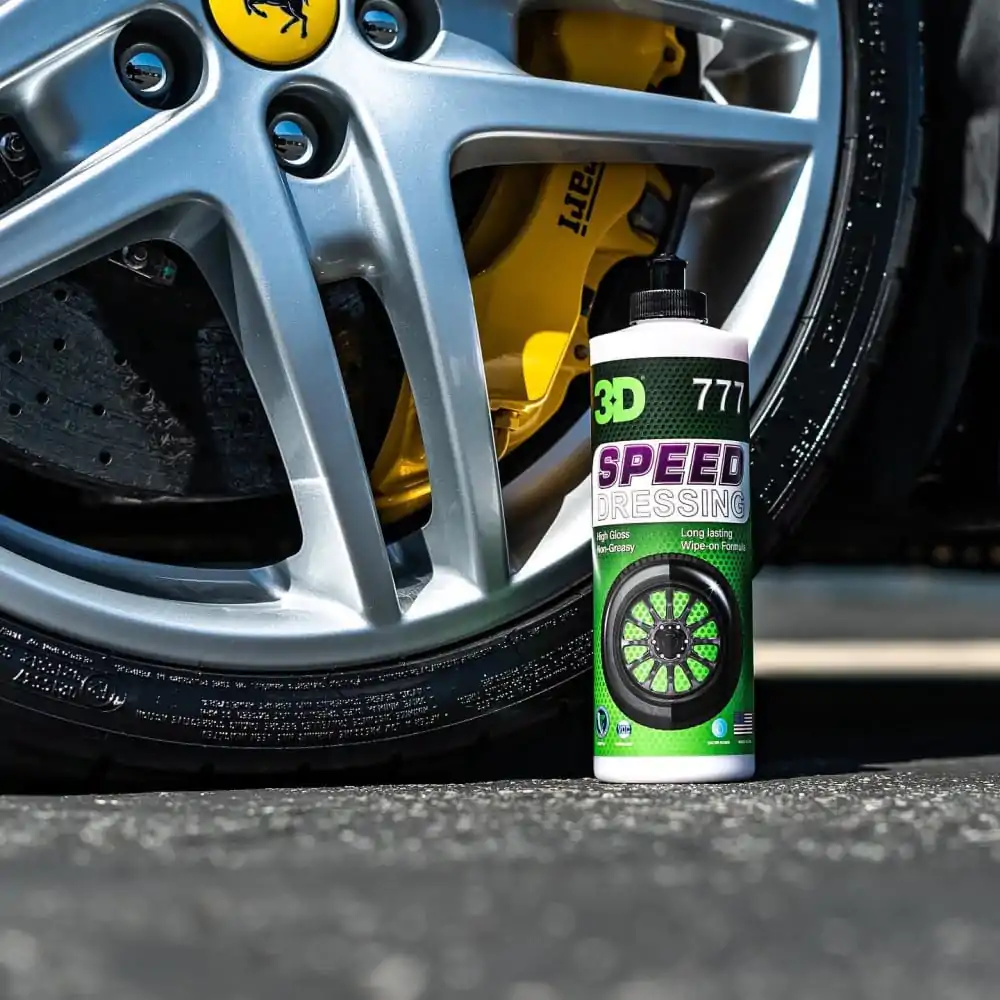 Засіб для чорніння шин 3D Speed Tire Shine 473мл