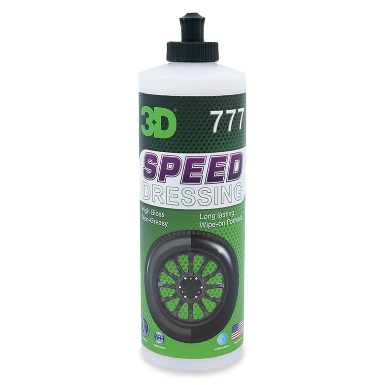 Засіб для чорніння шин 3D Speed Tire Shine 473мл