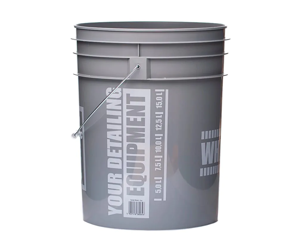 Відро сірого кольору для мийки автомобіля Work Stuff Detailing Bucket Grey 20л