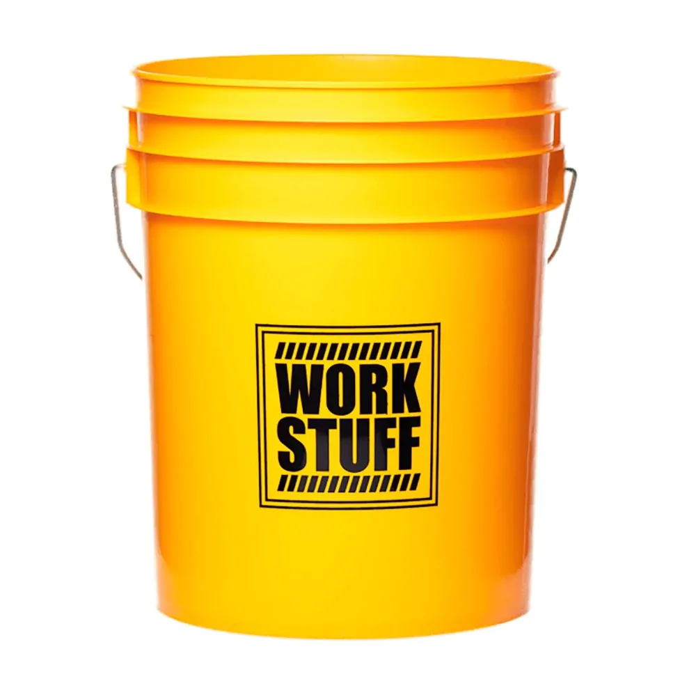 Відро жовтого кольору для мийки автомобіля Work Stuff Detailing Bucket Yellow