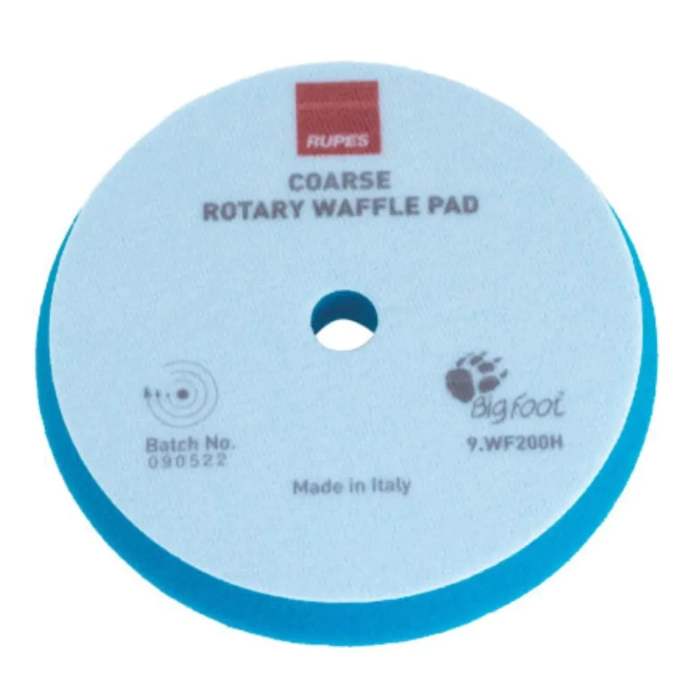 Полірувальний круг твердий RUPES Rotary Waffle Coarse Ø180мм (9.WF200H)