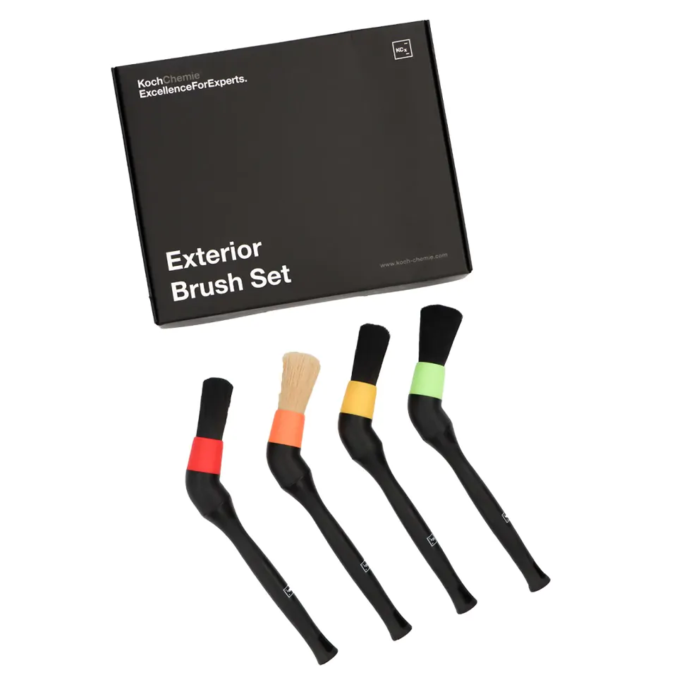 Набір пензлів для детейлінгу Exterior Brush Set