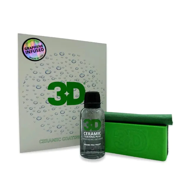 Керамічне покриття із графеновим вмістом 3D Ceramic Coating + Graphene Infused 30ml (3 Year)