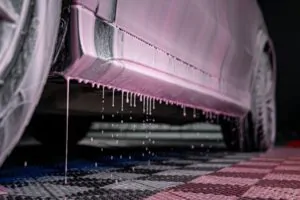 Піна для безконтактної мийки автомобіля блакитна Shiny Garage Pink Snow Foam 1л