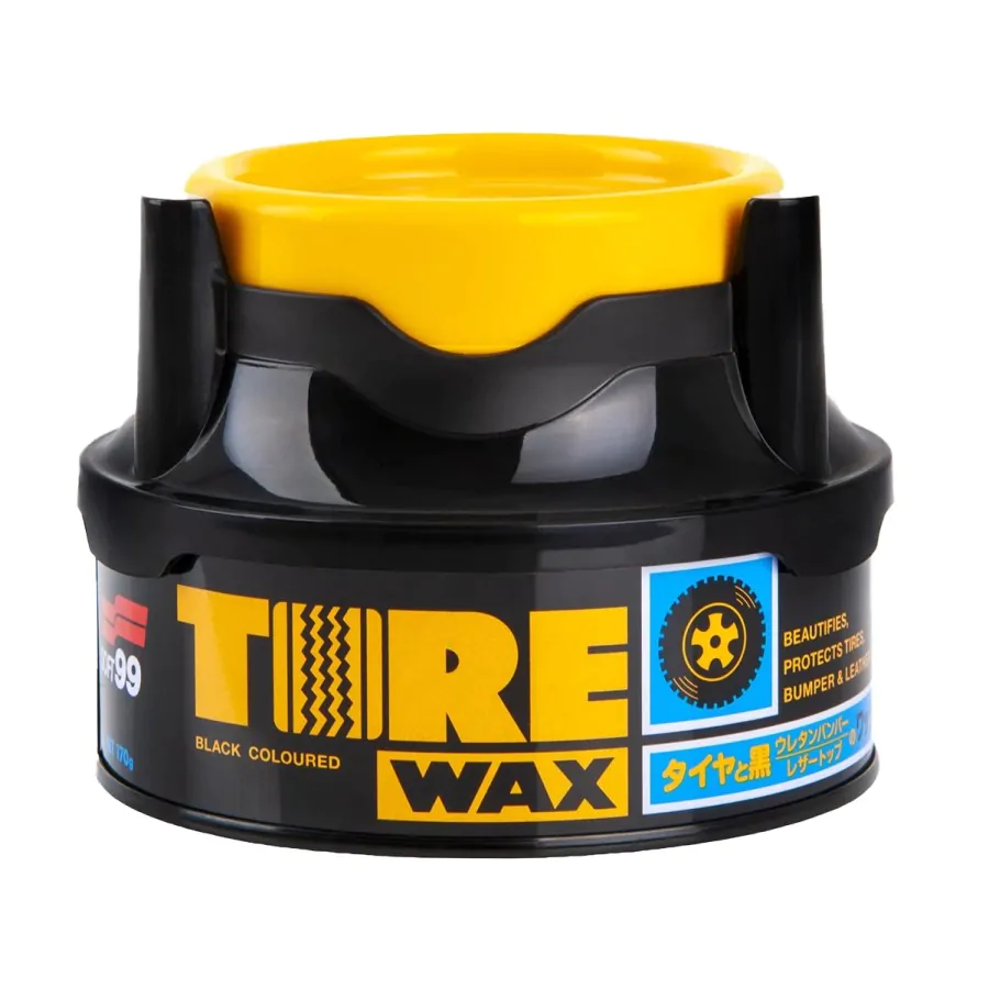 Воскове покриття для шин SOFT99 Tire Black Wax 170г