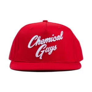 Бейсболка ChemicalGuys Snap-It-Back Red Script Hat (SHE912)