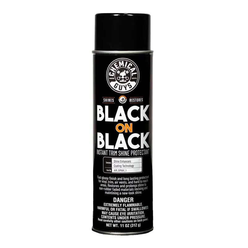 Аерозольне просочення для пластику та гуми Chemical Guys Black on Black Instant Shine 312г (AIR_SPRAY1)