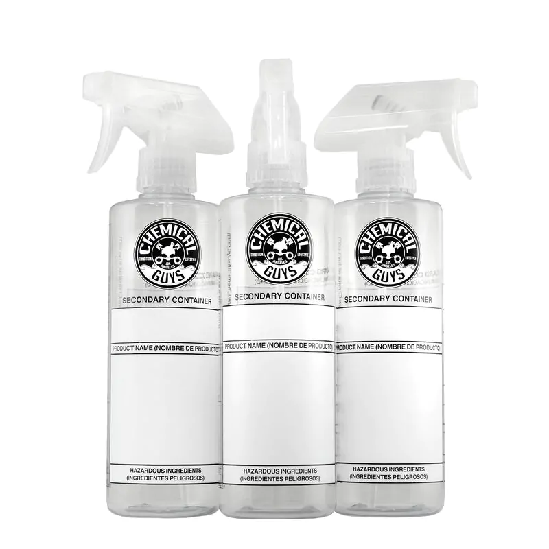 Ємність для розведення з розпилювачем Chemical Guys Secondary Container Dilution Bottles Sprayer Top 3шт (ACC137)