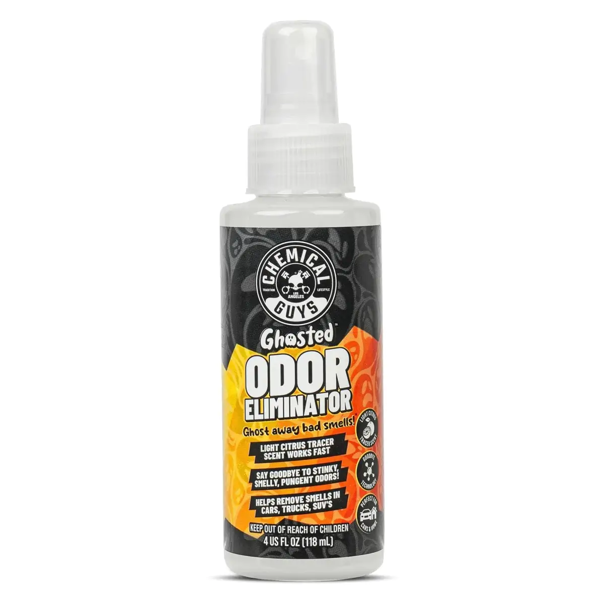 Нейтралізатор запахів з ароматом каліфорнійських цитрусових Chemical Guys Ghosted Odor Eliminator 118мл