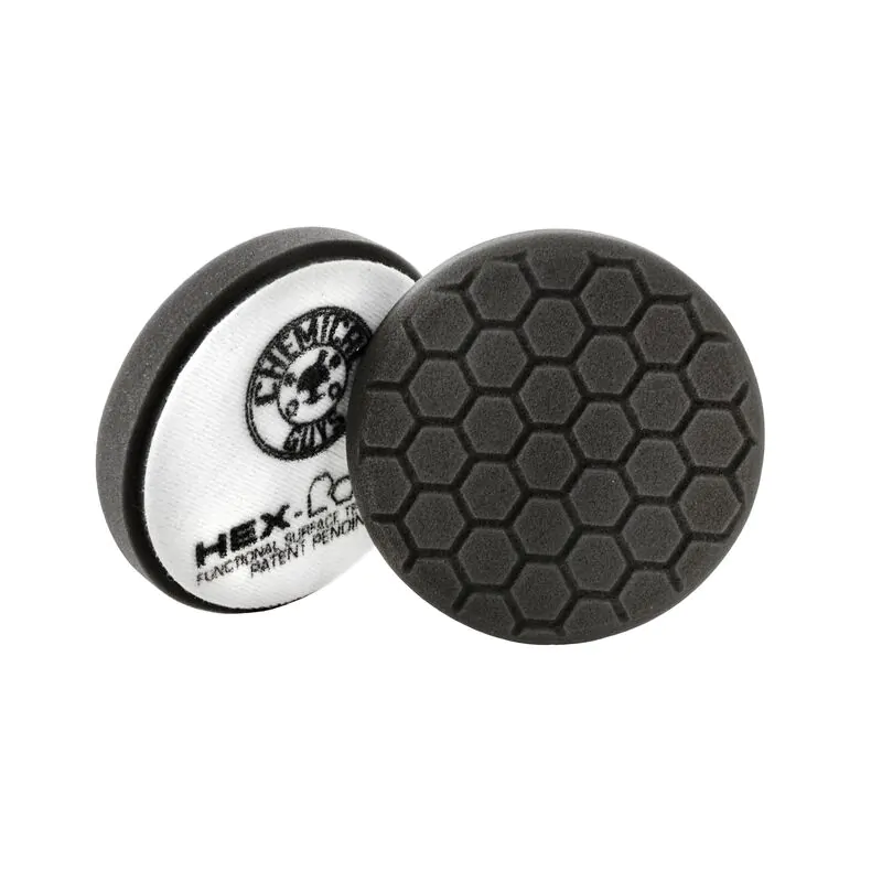Круг полірувальний м'який чорний Chemical Guys Black Hex-Logic Finishing Pad 125мм (BUFX_106HEX5)