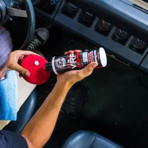 Аплікатор червоний поролоновий із заокругленими краями Chemical Guys Wax & Dressing Ufo Applicator (ACC113С)