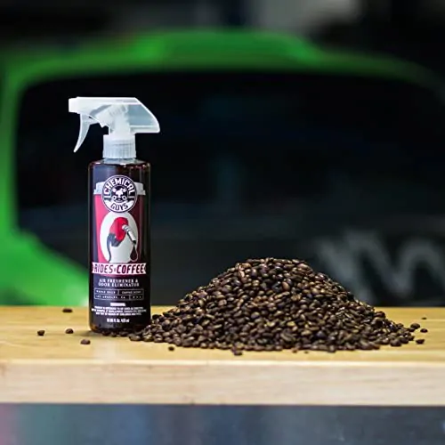 Нейтралізатор запахів з ароматом свіжообсмажених кавових зерен Chemical Guys Rides and Coffee Scent Air Freshener 118мл (AIR236_04)