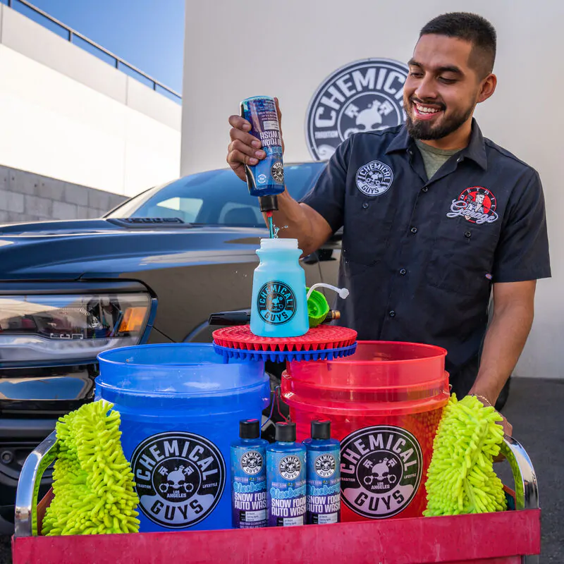 Автошампунь концентрований Chemical Guys Blueberry Snow Foam Auto Wash 473мл (CWS216_16)