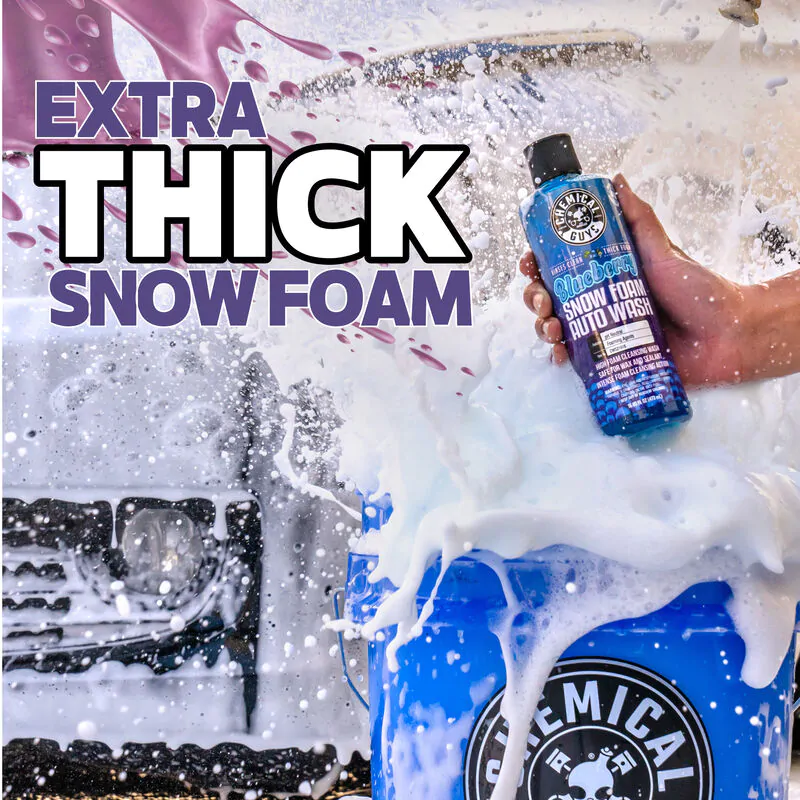 Автошампунь концентрований Chemical Guys Blueberry Snow Foam Auto Wash 473мл (CWS216_16)