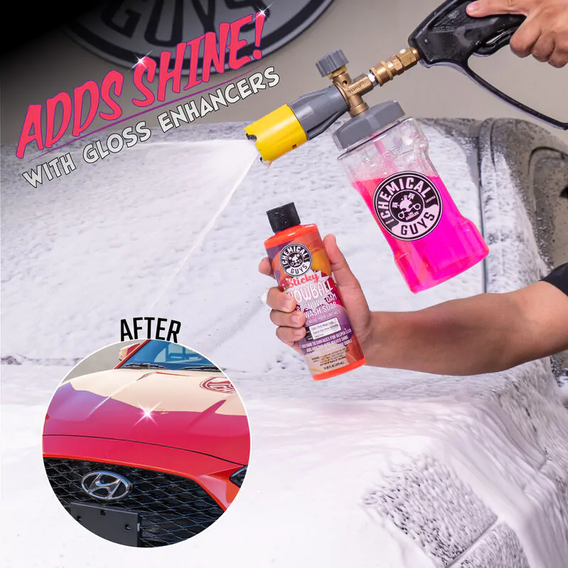 Автошампунь піна Chemical Guys Sticky Snowball Ultra Snow Foam 473мл (CWS215_16)