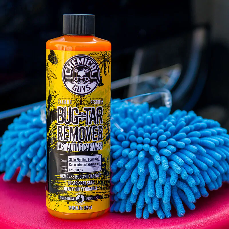 Автошампунь, що очищує смоли, сліди від комах Chemical Guys Bug Plus Tar Remover Heavy Duty Car Wash Shampoo 1893мл (CWS104_64)