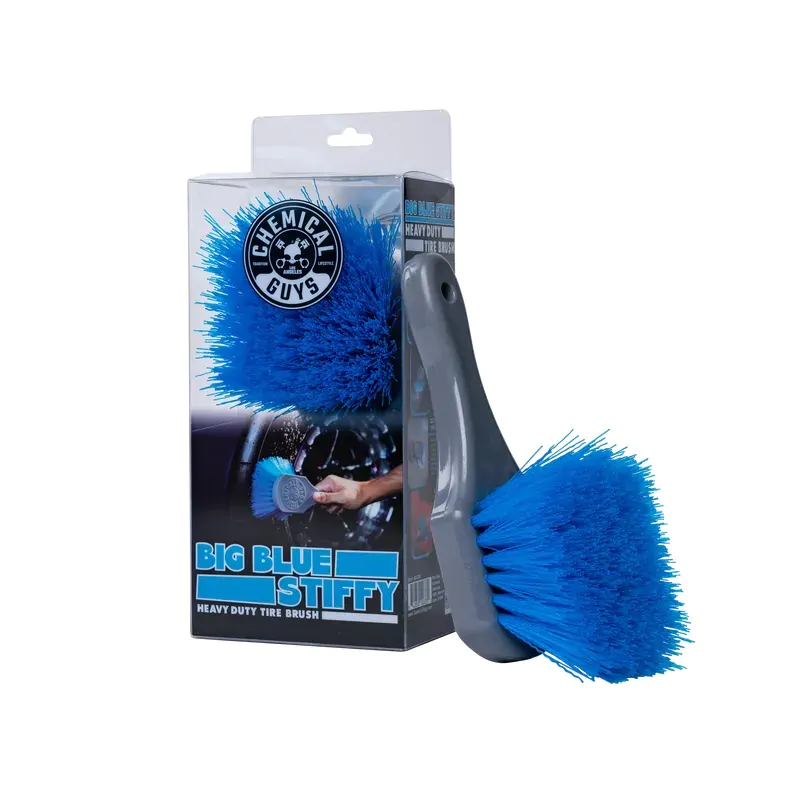 Щітка для очистки шин, гуми та жорсткого текстурного пластику Chemical Guys Big Blue Stiffy Heavy Duty Tire Brush (ACCG05)