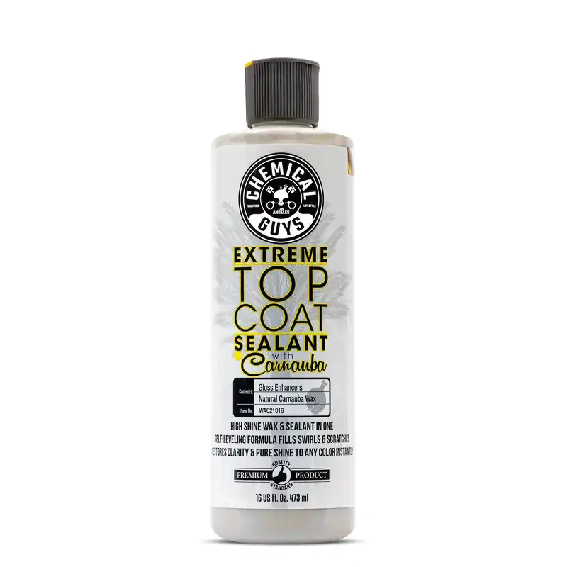 Поліроль сілант збагаченний карнаубським воском Chemical Guys Extreme Top Coat Wax and Sealant in One 473мл (WAC210_16)