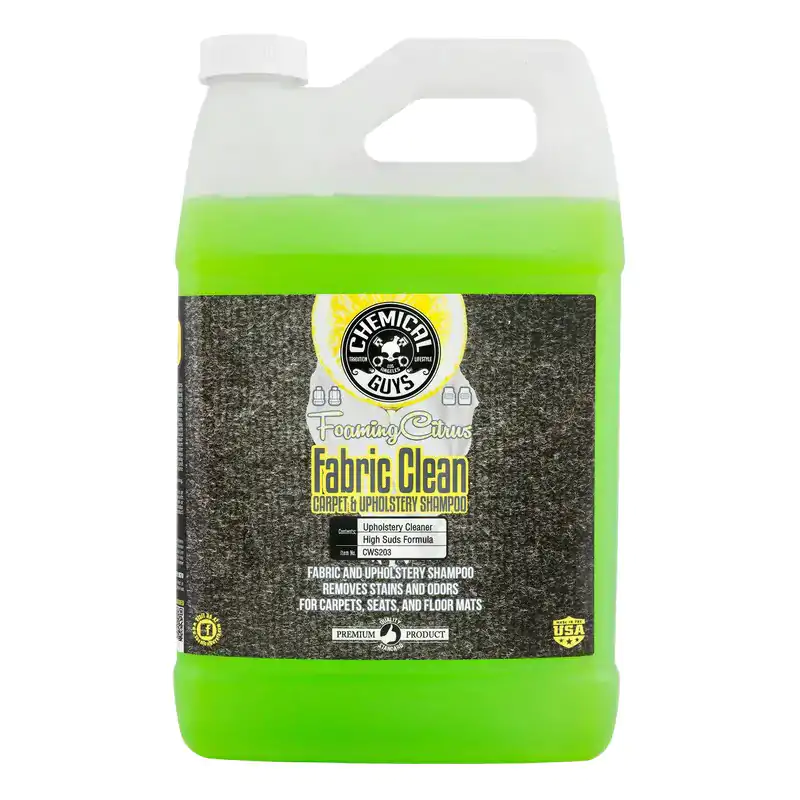 Очищувач для оббивки та килимів з ароматом цитрусу Chemical Guys Foaming Citrus Fabric Clean 3785мл (CWS203)