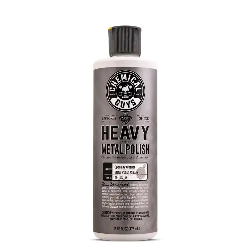 Паста полірувальна абразивна для хрому та металу Chemical Guys Heavy Metal Polish 473мл (SPI402_16)