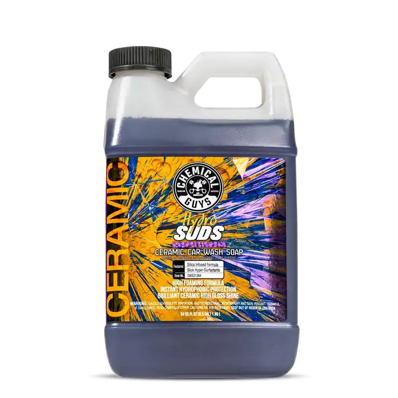 Автошампунь з додаванням кераміки Chemical Guys Hydrosuds High-Gloss Hyper Foaming SIO2 Ceramic Car Wash Soap 1893мл (CWS212_64)
