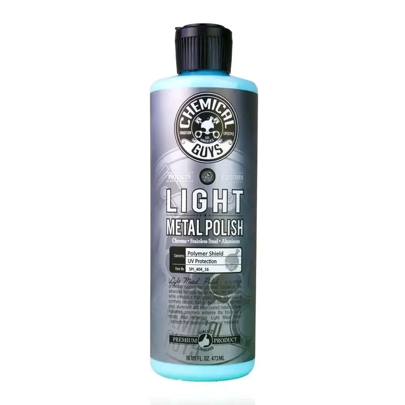 Поліроль неабразивна для металу та хрому Chemical Guys Light Metal Polish 473мл (SPI404_16)