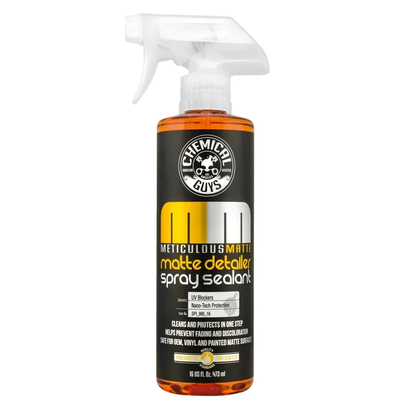 Поліроль для матових поверхонь Chemical Guys Meticulous Matte Detailer Spray & Sealant For Crisp Satin & Matte Finishes 473мл