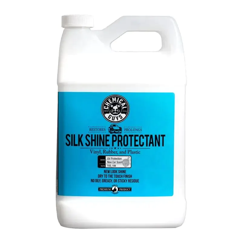 Дресинг для гуми, вінілу, пластику Chemical Guys Silk Shine Vinyl, Rubber, Plastic Satin Protectant Dressing 473мл (TVD109_16)